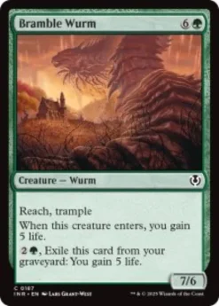 Bramble Wurm (foil) - Innistrad Remastered