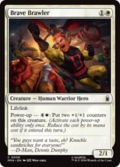 Brave Brawler - Marvel Super Heroes