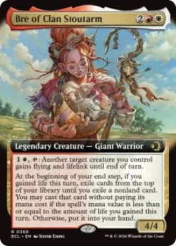 Bre of Clan Stoutarm (extended art) - Lorwyn Eclipsed Varianten
