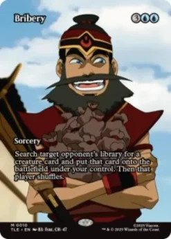 Bribery (foil) (borderless) - Avatar: The Last Airbender Eternal Varianten