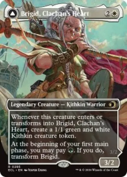Brigid, Clachan's Heart (foil) (borderless) - Lorwyn Eclipsed Varianten