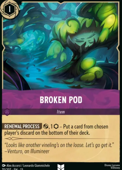 Broken Pod - Attack of the Vine