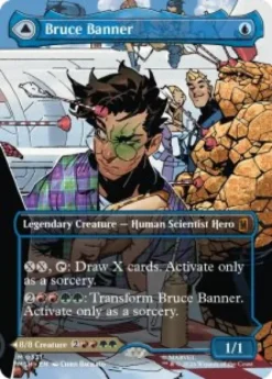 Bruce Banner (#331) (borderless) - Marvel Super Heroes Varianten