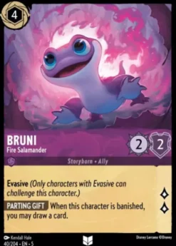 Bruni, Fire Salamander (foil) - Shimmering Skies