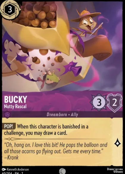 Bucky, Nutty Rascal - Archazia's island