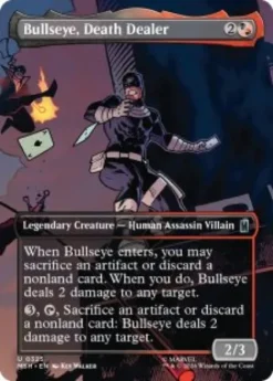 Bullseye, Death Dealer (borderless) - Marvel Super Heroes Varianten