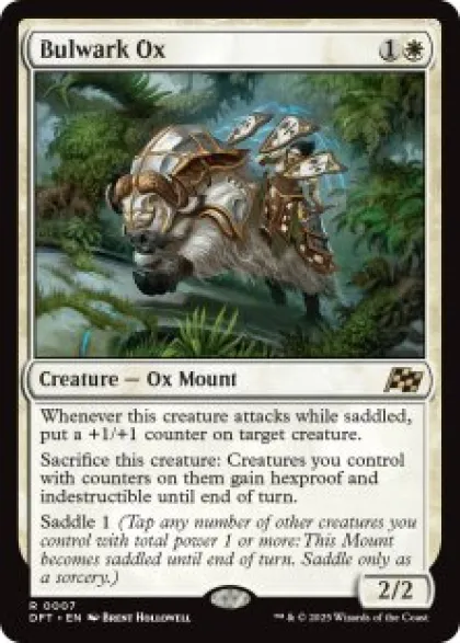 Bulwark Ox (foil) - Aetherdrift