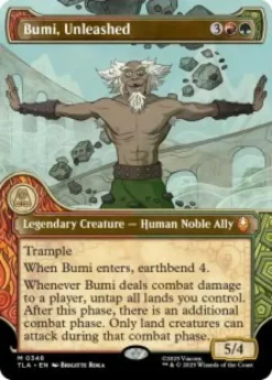 Bumi, Unleashed (showcase) - Avatar: The Last Airbender Varianten