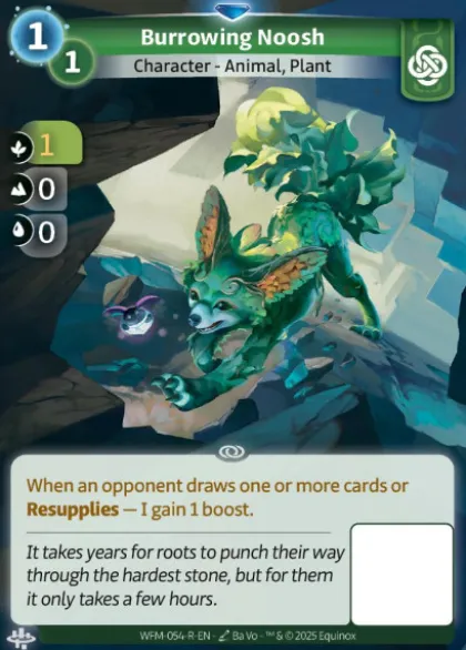 Burrowing Noosh (R) - altered whispers 3