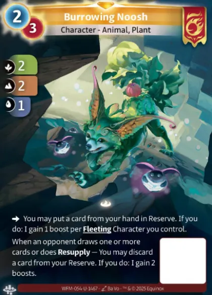 Burrowing Noosh (U-1467) - Altered Unique whispers