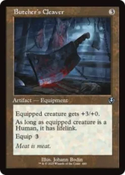 Butcher's Cleaver (showcase) - Innistrad Remastered Varianten