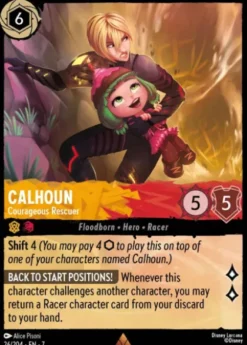 Calhoun, Courageous Rescuer (foil) - Archazia's island