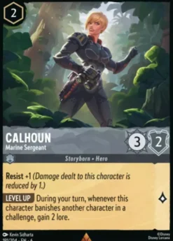 Calhoun, Marine Sergeant (foil) - Azurite Sea