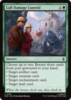 Call Damage Control (foil) - Marvel Super Heroes