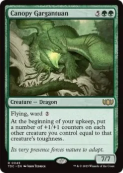 Canopy Gargantuan - Tarkir: Dragonstorm Commander