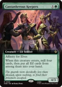 Cantankerous Keepers (foil) (extended art) - The Hobbit Varianten