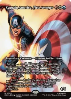 Captain America, First Avenger (#88) (borderless) - Marvel
