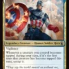 Captain America, Living Legend (#449) (surge foil) - Marvel Super Heroes