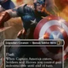 Captain America, Unbowed (borderless) - Marvel Super Heroes Commander Varianten