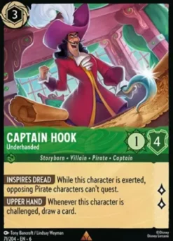 Captain Hook, Underhanded - Azurite Sea