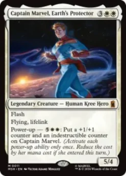 Captain Marvel, Earth's Protector - Marvel Super Heroes