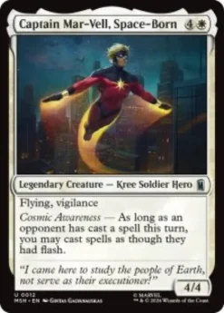 Captain Mar-Vell, Space-Born (foil) - Marvel Super Heroes