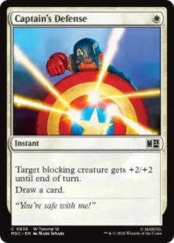 Captain's Defense - Marvel Super Heroes Commander