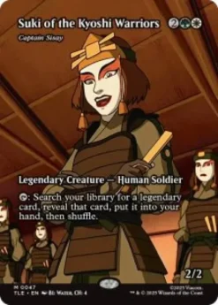 Captain Sisay (borderless) - Avatar: The Last Airbender Eternal Varianten