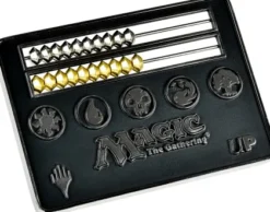 Card Size Abacus Life Counter - Magic: The Gathering: Black