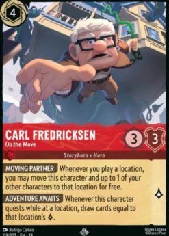 Carl Fredricksen, On the Move - Attack of the Vine