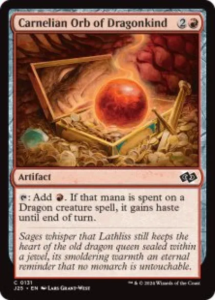 Carnelian Orb of Dragonkind - Jumpstart 2025