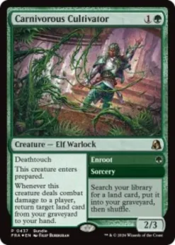 Carnivorous Cultivator (foil) - Reality Fracture Promo's
