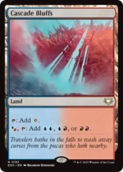 Cascade Bluffs - Edge of Eternities Commander