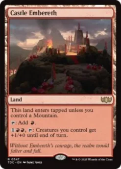 Castle Embereth - Tarkir: Dragonstorm Commander