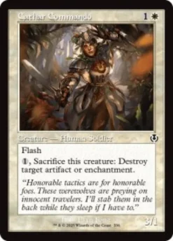 Cathar Commando (foil) (showcase) - Innistrad Remastered Varianten