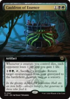 Cauldron of Essence (foil) (extended art) - Secrets of Strixhaven Varianten