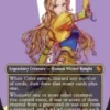 Celes, Rune Knight (#209) (surge foil) (borderless) - Final Fantasy Commander Varianten