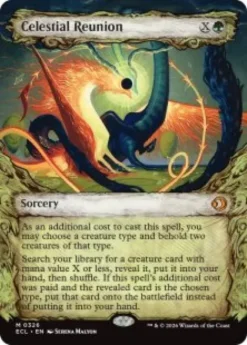 Celestial Reunion (showcase) - Lorwyn Eclipsed Varianten