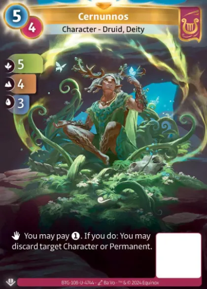 Cernunnos (U-4744) - Altered Non-Kickstarter Uniques