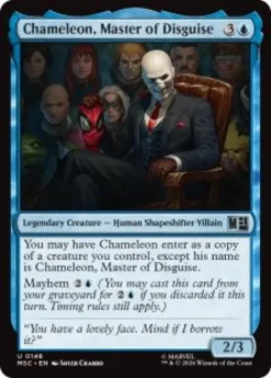 Chameleon, Master of Disguise - Marvel Super Heroes Commander