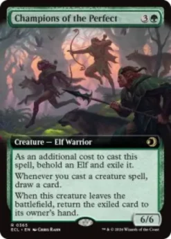 Champions of the Perfect (extended art) - Lorwyn Eclipsed Varianten