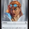 Chandra, Chill of Compliance emblem (foil) - Reality Fracture