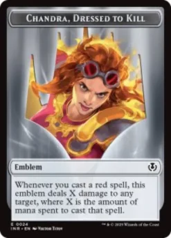 Chandra, Dressed to Kill emblem - Innistrad Remastered