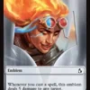 Chandra, Torch of Defiance emblem (foil) - Reality Fracture
