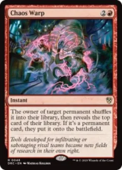 Chaos Warp - Aetherdrift Commander