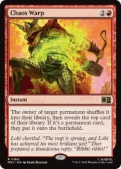 Chaos Warp (surge foil) - Marvel Super Heroes Commander