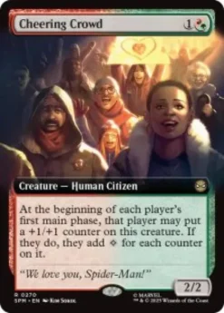 Cheering Crowd (extended art) - Marvel's Spider-Man Varianten
