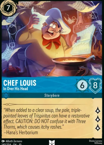 Chef Louis, In Over His Head - Whispers
