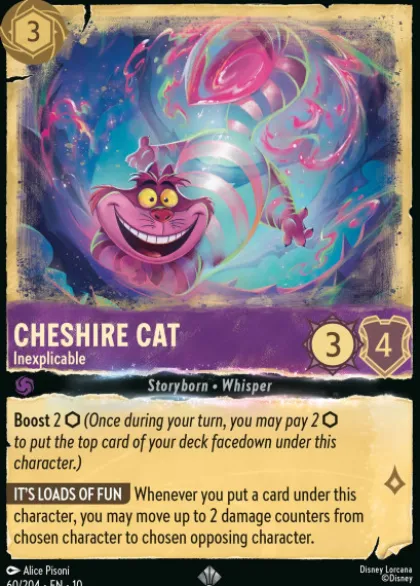 Cheshire Cat, Inexplicable - Whispers