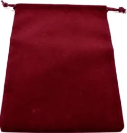 Chessex - Dice Bag Suede: Burgundy